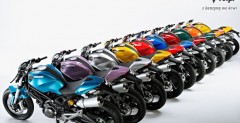 Ducati Monster 696 pomaga w terapii kolorem